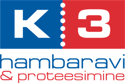 K3 Hambaravi logo_sinine ja punane