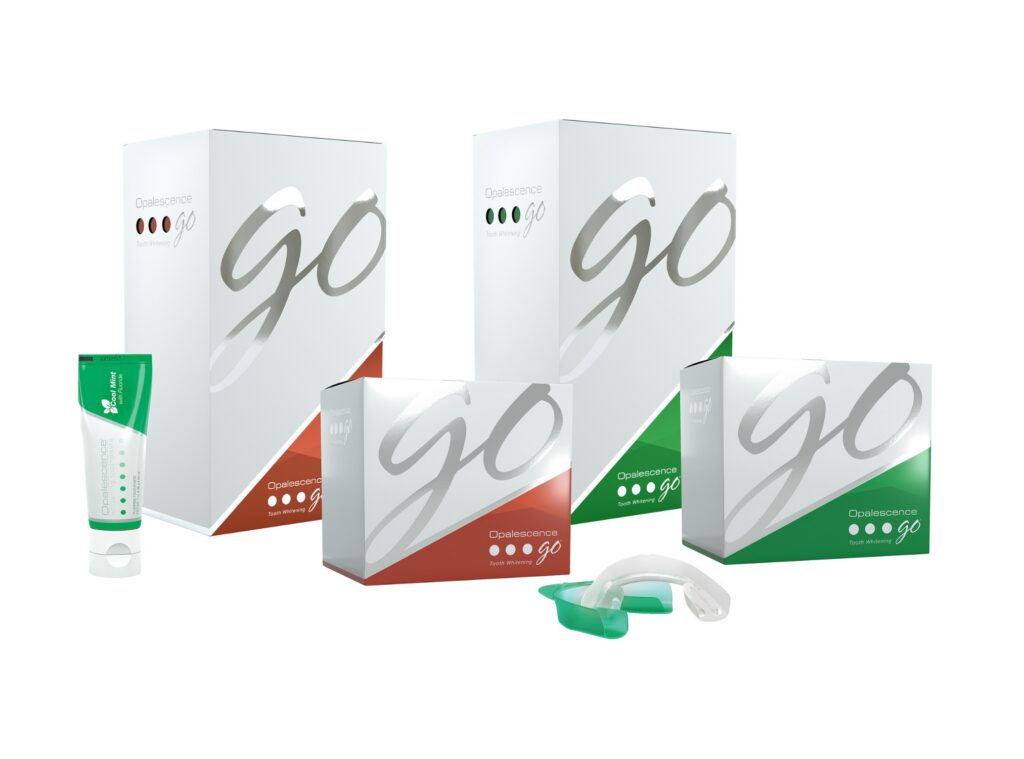 Opalescence kaped, hammaste valgendamine