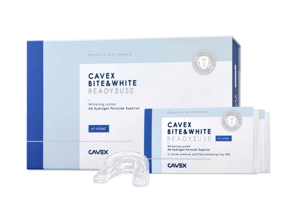 Cavex kaped, hammaste valgendamine